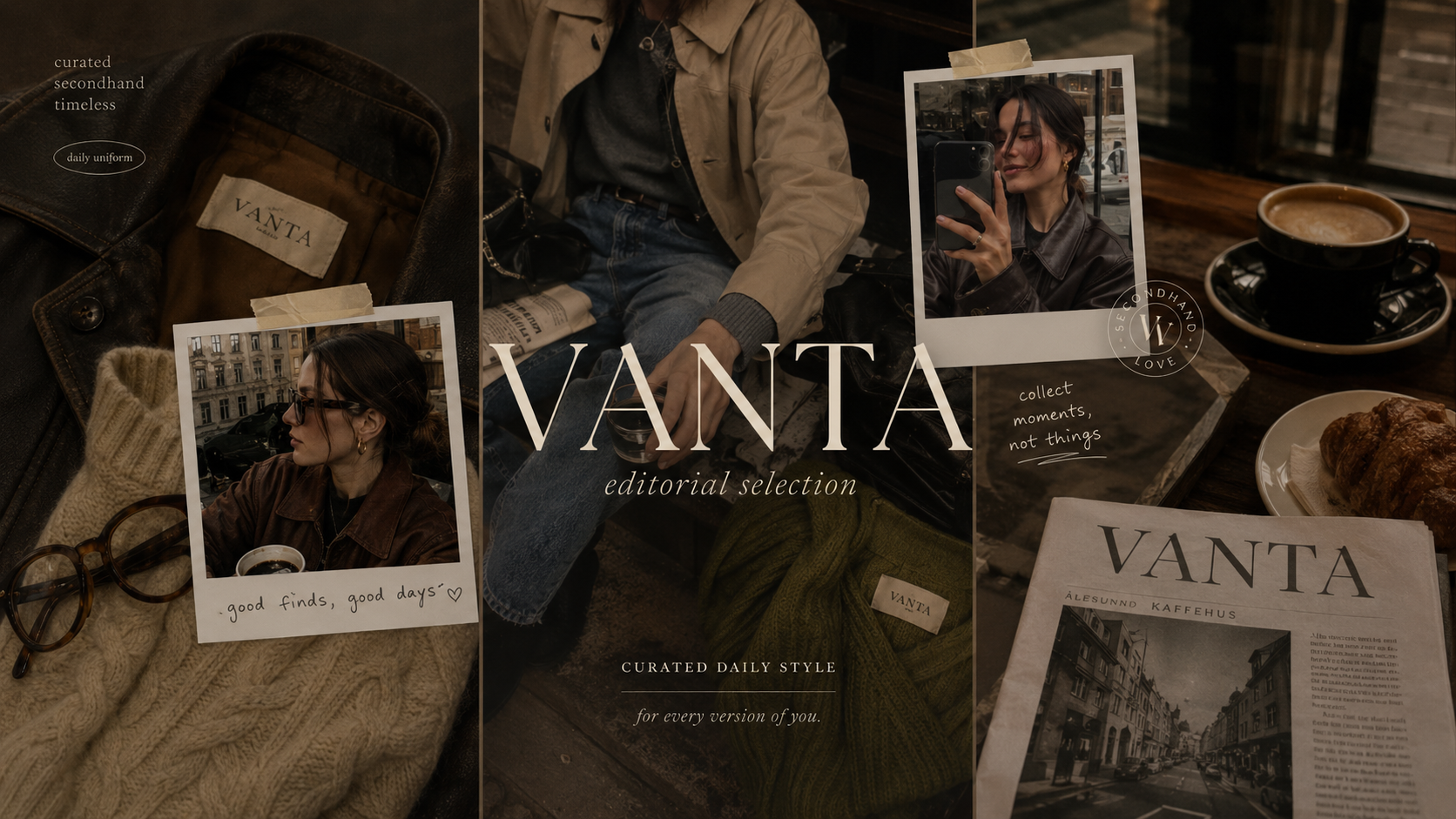 Lifestyle editorial VANTA